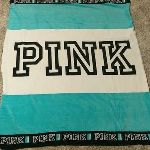 Victoria secret pink blanket